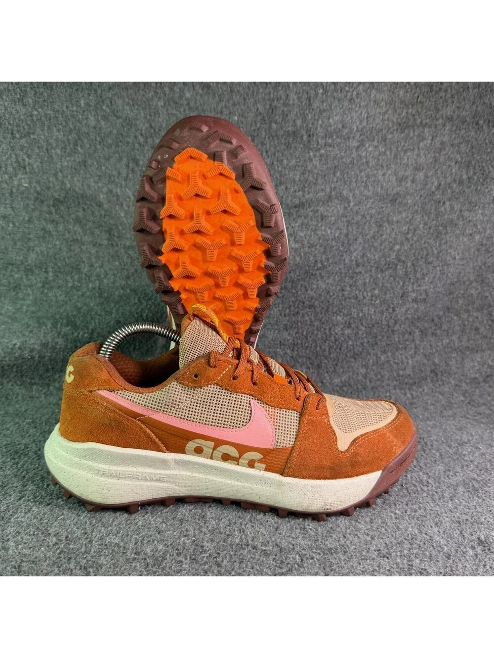 Nike ACG Lowcate Shoes Mens Size 7 Trails End Brown Light Madder Root DM8019-201